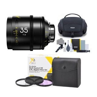 DZOFilm Arles 35mm T1.4 FF/VV Prime Cine Lens (ARRI PL) Bundle - 1