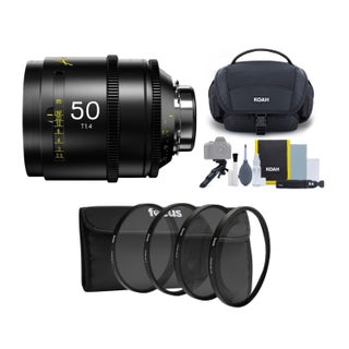 DZOFilm Arles 50mm T1.4 FF/VV Prime Cine Lens (ARRI PL) Bundle - 1