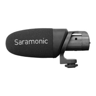Saramonic CamMic+ Battery-Powered Camera-Mount Shotgun Microphone for DSLR Cameras and Smartphones
