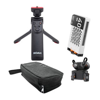 Hollyland Lark M2S Mini Combo, M40 40W, Koah Vlogging Camera Grip and Maxell Folding Storage Bundle - 1
