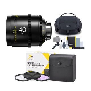 DZOFilm Arles 40mm T1.4 FF/VV Prime Cine Lens (ARRI PL) Bundle - 1